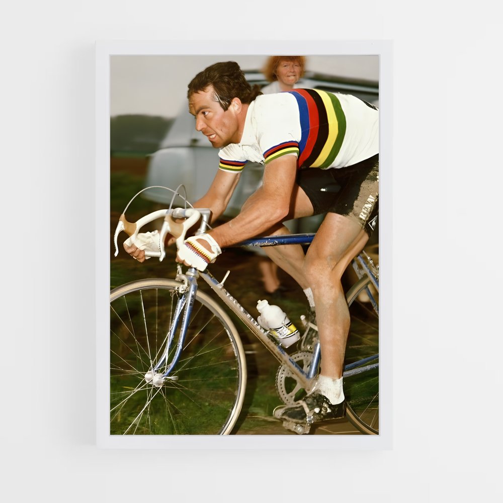 Poster Route de Bernard – affiche Cyclisme (vue 3)